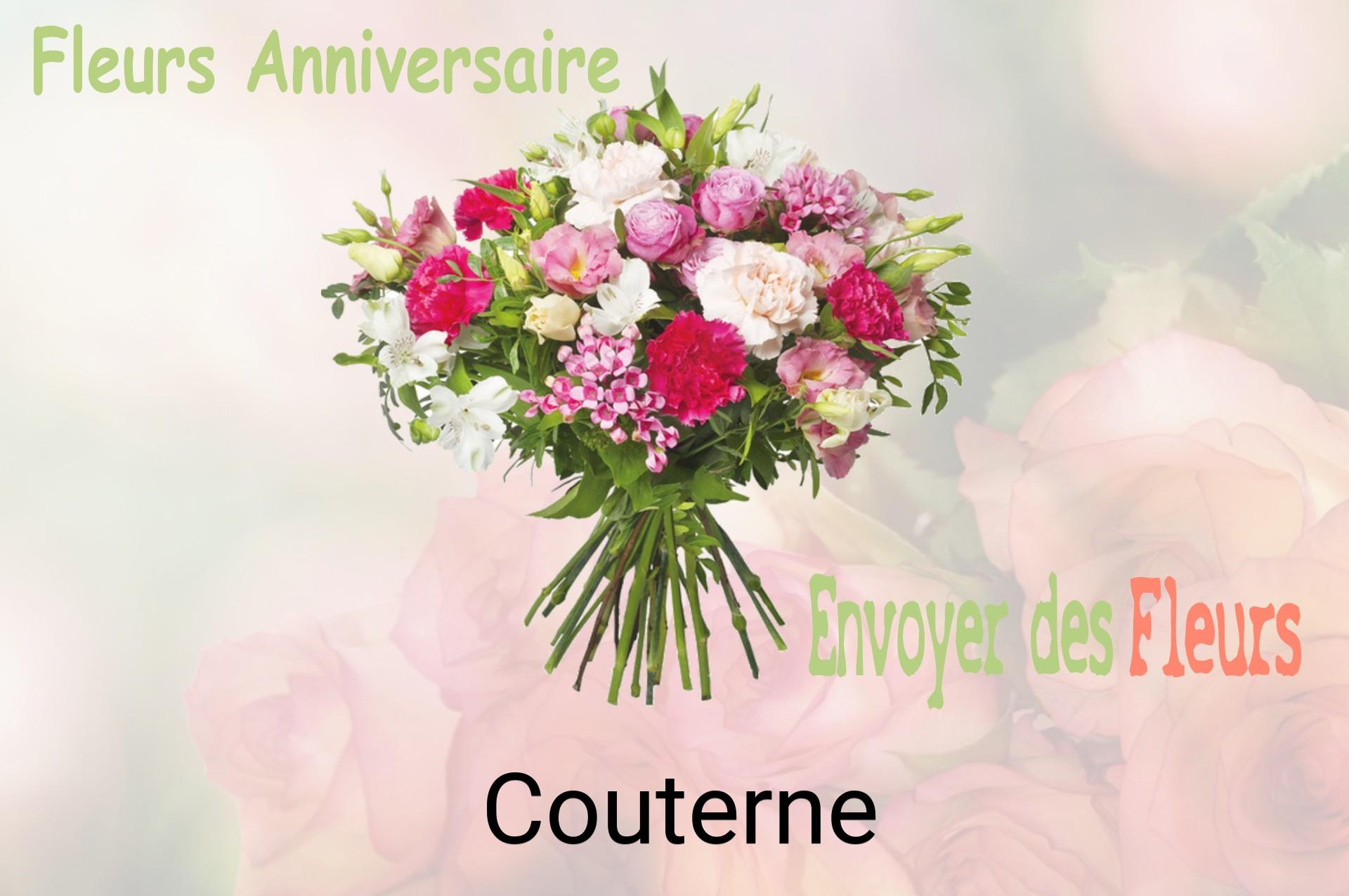 Bouquet de fleurs d’anniversaire livré à Couterne